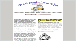 Desktop Screenshot of carclubcouncil.com